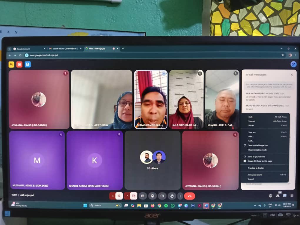 MESYUARAT PENYELARASAN PROGRAM KEMBARA JUMPA ORANG MUDA 2025